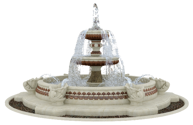 дизайн фонтана в классическом стиле-1
