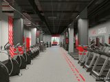 Дизайн современного фитнес зала
